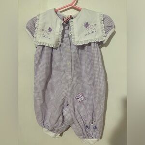 Vintage baby one piece size 6/9m